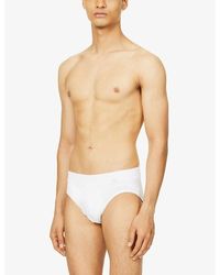 Hanro - Natural Function Stretch-Jersey Briefs - Lyst