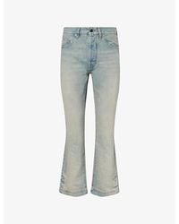 Amiri - Straight Flare-Leg Denim Jeans - Lyst