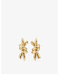 Tiffany & Co. - Tiffany Knot Small 18Ct- Earrings - Lyst