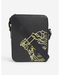 versace side bag mens