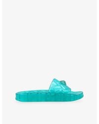 Kurt Geiger - Meena Jelly Sliders - Lyst
