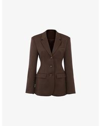 House Of Cb - Luella Tailored Stretch-Woven Blazer - Lyst