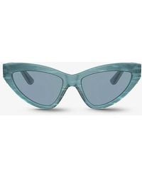 Dolce & Gabbana - Dg4439 Cat Eye-frame Acetate Sunglasses - Lyst