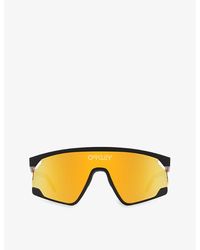 Oakley - Oo9237 Bxtr Rectangle-frame Branded-lens Metal Sunglasses - Lyst