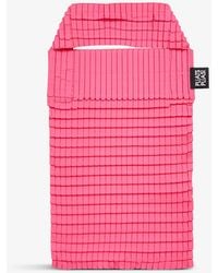 Pleats Please Issey Miyake Synthetic Daily Pleated Woven Tote Bag in ...