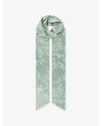 OMNES - Scarlett Jacquard Woven Scarf - Lyst