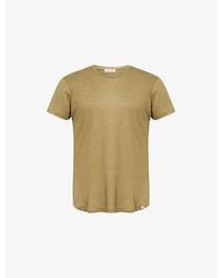 Orlebar Brown - Ob-T Crewneck Linen-Jersey T-Shirt - Lyst