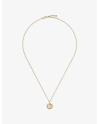 Missoma - Harris Reed Taking Flight Mini 18Ct Plated Brass Pendant Necklace - Lyst
