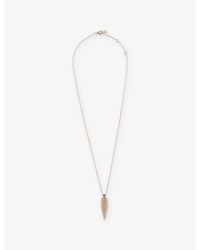 Kismet by Milka - Victoria 0.16Ct Diamond Pendant Necklace - Lyst