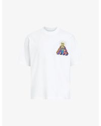 AllSaints - Plateau Graphic Logo-print Organic-cotton T-shirt - Lyst