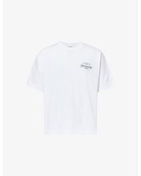 The Couture Club - Club De Soci Graphic-Print Cotton T-Shirt - Lyst