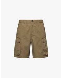 Barbour - Westmorland Patch-Pocket Cotton Shorts - Lyst