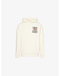 Market - X London Flower Graphic-Print Cotton-Jersey Hoody - Lyst