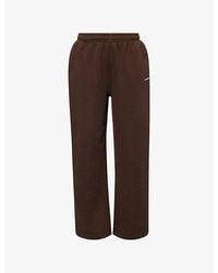 Sisters & Seekers - Trademark Straight-Leg Cotton-Blend Jogging Bottoms - Lyst