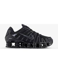 Nike - Shox Tl Leather, Mesh And Shell Low-top Trainers - Lyst