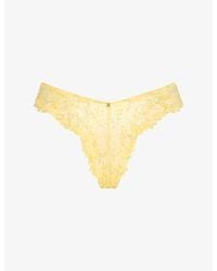 Savage x Fenty - Romantic Corded Lace Brazilian Briefs - Lyst
