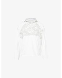 G/FORE - Hooded Half-Zip Shell-Jersey Jacket - Lyst