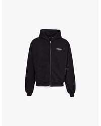 Represent - Owners Club Brand-Print Relaxed-Fit Cotton-Jersey Hoody - Lyst