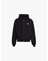 Represent - Owners Club Brand-Print Relaxed-Fit Cotton-Jersey Hoody - Lyst
