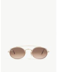 Ray-Ban - Rb3847n Oval-frame Sunglasses - Lyst