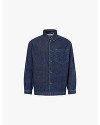 7 For All Mankind - Regular-Fit Denim Overshirt - Lyst