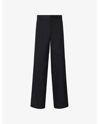 AllSaints - Tanner Straight-Leg Relaxed-Fit Woven Trousers - Lyst