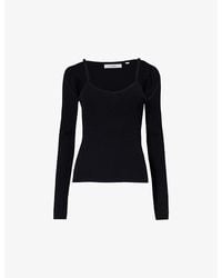 Daily Paper - Rimona Cut-out Knitted Top - Lyst