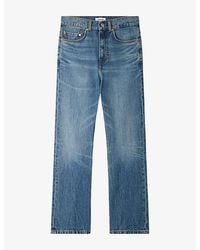 Sandro - Five-Pocket Straight-Leg Jeans - Lyst