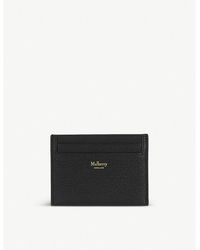 Mulberry - Grained Leather Card Holder - Lyst