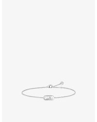 Messika - Cares 18Ct And 0.01Ct Diamond Bracelet - Lyst