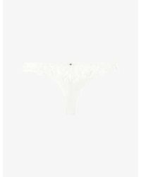 Aubade - Kiss Of Love Mid-Rise Lace Briefs - Lyst