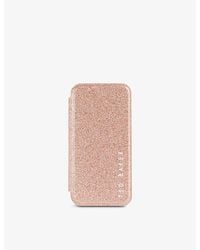 Ted Baker - Rico Glitter-embossed Iphone 12 Pro Max Case - Lyst