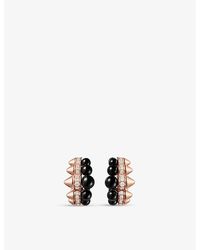 Cartier - Clash De 18ct Rose-gold, 0.85ct Brilliant-cut Diamond And 13.34ct Onyx Earrings - Lyst