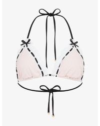 Agent Provocateur - Miffy Triangle Bikini Top - Lyst
