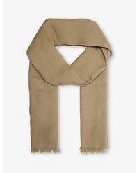 Weekend by Maxmara - Calca Branded Cotton Scarf - Lyst
