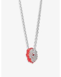 La Maison Du Couturier - The Rock Hound Wheel Ceramic-Coated Sterling- Pendant Necklace - Lyst