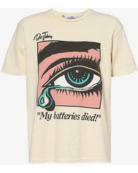 GALLERY DEPT. - Dead Batteries Graphic-print Cotton-jersey T-shirt X - Lyst