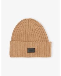 Varley - Elva Chunky Ribbed-Knit Wool-Blend Beanie Hat - Lyst