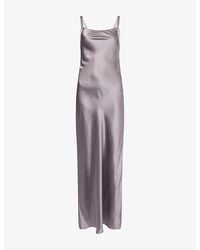 THE GARMENT - Catania Tie-Back Silk Maxi Dress - Lyst