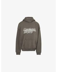 Sisters & Seekers - Seekers Sports Cotton-Jersey Hoody - Lyst
