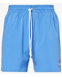 Polo Ralph Lauren - Traveller Logo-embroidered Stretch Recycled-polyester Swim Shorts X - Lyst