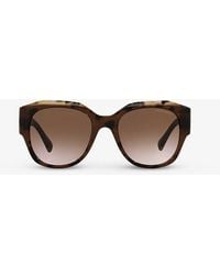 Giorgio Armani - Ar8140 Square-frame Tortoiseshell Acetate Sunglasses - Lyst