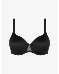 Chantelle - Norah Covering Full-Cup Stretch-Woven Bra - Lyst