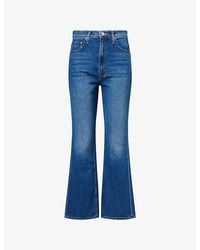 Mother - The Scooter Ankle Flared-Leg Denim Jeans - Lyst