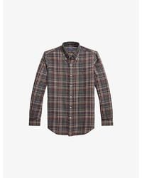 Polo Ralph Lauren - Checked Logo-Embroidered Cotton Sport Shirt - Lyst