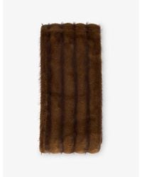 Frankie Shop - Ciasa Faux-Fur Scarf - Lyst