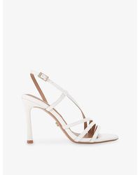 Carvela Kurt Geiger - Paparazza Heeled Woven Sandals - Lyst