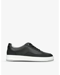Filling Pieces - Mondo Contrast-sole Leather Low-top Trainers - Lyst