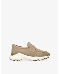 Tod's - Sport 54 Suede Loafers - Lyst