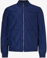 Polo Ralph Lauren - Quilted Regular-fit Cotton-blend Jacket X - Lyst